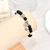 Pulsera elástica negro 35