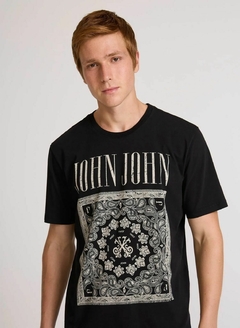 CAMISETA RELAXED FIT COM ESTAMPA INDIANA JOHN JOHN - comprar online