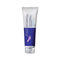 Footworks Creme Esfoliante Intensivo Tripla Ação para os Pés Avon 90g