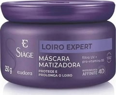 Kit Siàge Loiro Expert - Shampoo, Condicionador e Máscara Matizadora para Cabelos Descoloridos - Eudora - Marypresentss