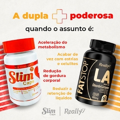 Slim Caps e Oleo de Cartamo O Melhor combo emagrecedor neutraliza a gordura e acelerando o metabolismo - Slim