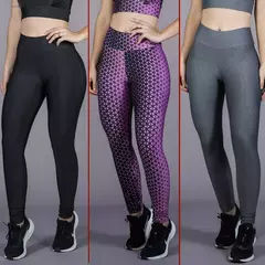 Conjunto de Leggings Femininas | Conforto e Estilo para Esportes e Dia a Dia - Marypresentss