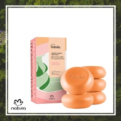 Sabonete em Barra Puro Vegetal Tododia 5x90g / Hidratação e Perfume Diário - Natura - comprar online