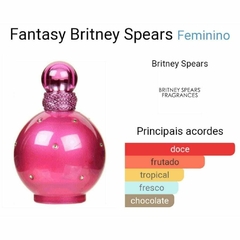 Fantasy Britney Spears EAU DE PARFUM 100ml: Fragrância Feminina Floral Frutal Gourmand com Longa Duração - Britney Spears - comprar online