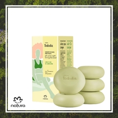 Sabonete em Barra Puro Vegetal Tododia 5x90g / Hidratação e Perfume Diário - Natura - Marypresentss