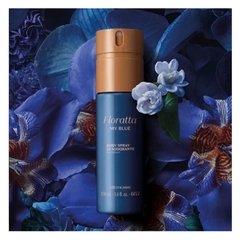 Combo Floratta My Blue: Loção Corporal 200ml + Body Spray 100ml + Desodorante Colônia 75ml - O Boticário - comprar online