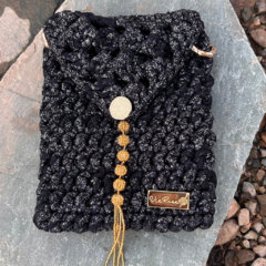Bolso porta celular tejido a Crochet - comprar online