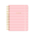 Planner Permanente A5 PLANOS PONTILHADOS Listras Blush Rosa