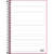 Caderno 1 Matéria 1/4 TILIBRA Neon Pink Rosa - comprar online