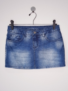 Minissaia jeans CALVIN KLEIN - comprar online