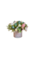 Arranjo com flores artificiais variadas com carinho pra você - comprar online