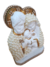 Busto Sagrada Família De Gesso Com Strass e Pérola na internet