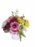 Arranjo com flores artificias mescladas em variadas cores - comprar online
