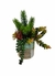Arranjo com suculentas variadas no vaso cerâmica - Darc Flores e Arranjos Artificiais