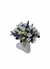 Arranjo bota branca rústica com flores artificiais - comprar online