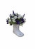 Arranjo bota branca rústica com flores artificiais - Darc Flores e Arranjos Artificiais
