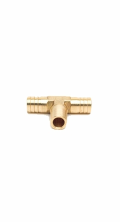 TEE PARA MANGUEIRA 1/4" (3 SAIDAS PARA MANGUEIRA 1/4") - 700.9.014C