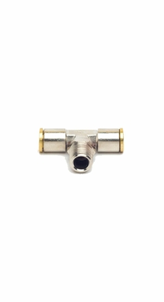 TEE MACHO CENTRAL GIRATORIO TUBO X ROSCA 1/4"X1/4" - 801.0.014.014GC