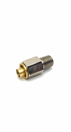 UNIAO MACHO COM INSERT TUBO X ROSCA 1/4"X1/2" - 820.4.014.012C