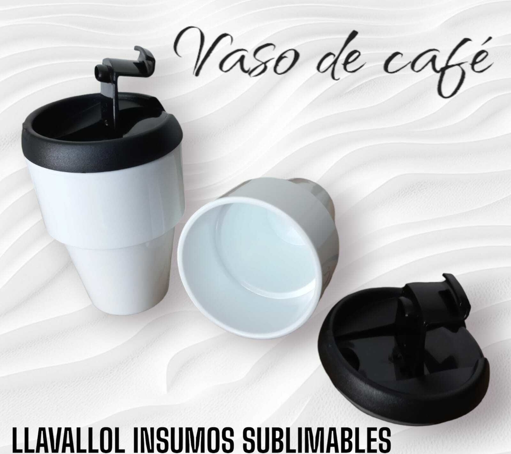 VASO DE CAFÉ TÉRMICO - LLavallol Insumos Sublimables