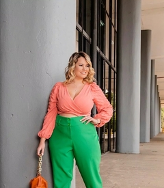 Cropped Penélope - Bambu Plussize