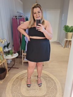 Vestido Thássia ( Três Peças) - Bambu Plussize