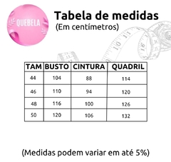 Macaquinho Thássia - Bambu Plussize