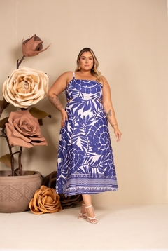 Vestido Azul Giovana - comprar online