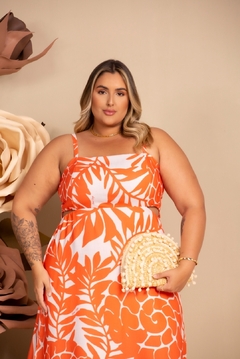 Vestido Laranja Giovana - loja online