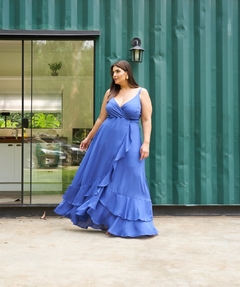 Vestido Larissa Azul