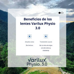 PROGRESIVO VARILUX PHYSIO 3.0 CON CRIZAL SAPPHIRE HR en internet