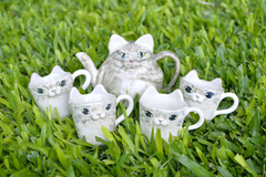 Juego De Té De Gatitos