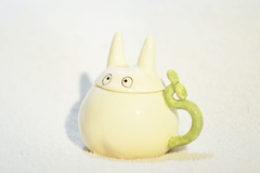 Taza Chibi Totoro (Totoro blanco)