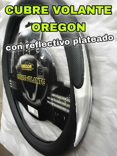 CUBRE VOLANTE OREGON N/GR