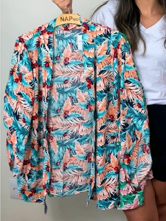 Kimono de Viscose Estampado