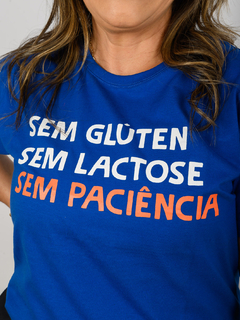 Imagem do T-Shirt sem glúten, sem paciência