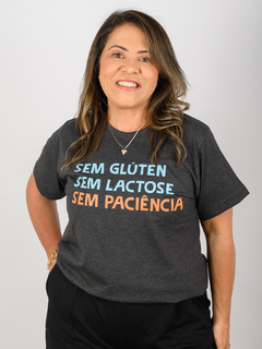 T-Shirt sem glúten, sem paciência na internet