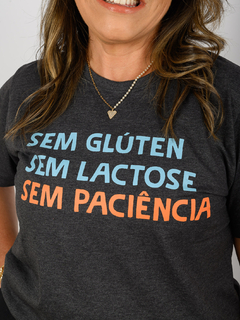 T-Shirt sem glúten, sem paciência - Nap Rio