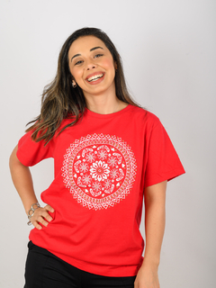 T-Shirt Mandala Flora