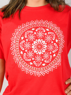 T-Shirt Mandala Flora - comprar online