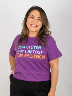 T-Shirt sem glúten, sem paciência