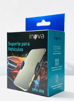 Soporte Auto Rejilla Ventilacion giratoria Inova spo-008