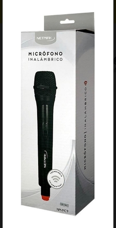 Microfono Inalambrico Netmak Nm-mc9 30m Karaoke Conferencia - comprar online