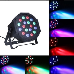 Proton Led Par 18 Led Alta Luminosidad Rgb Audioritmico DJ - comprar online