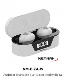 Auricular Bluetooth inalámbrico NETMAK BIZA en internet