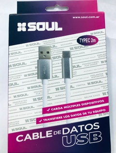 cable tipo C SOUL 2mertos TURBO POWER