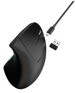 Mouse Vertical Inalámbrico Recargable Ergonomico 6 Botones NETMAK - comprar online