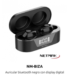 Auricular Bluetooth inalámbrico NETMAK BIZA - comprar online