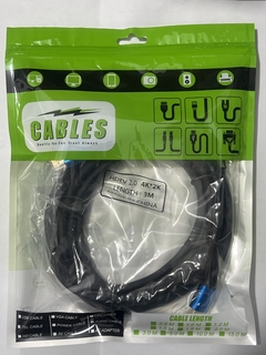 Cable HDMI 3 Metros Premium Engomado V2.0 4k x 2k en internet