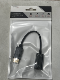 Cable Displayport a hdmi con entrada DisplayPort salida HDMI NETMAK NM-C102 - Star Mayorista